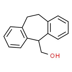 ChemSpider 2D Image | 10,11-Dihydro-5H-dibenzo[a,d][7]annulen-5-ylmethanol | C16H16O