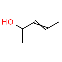ChemSpider 2D Image | 3-Penten-2-ol | C5H10O