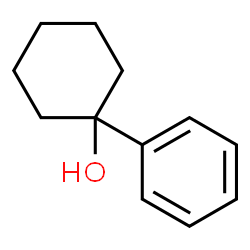 ChemSpider 2D Image | 1-Phenylcyclohexanol | C12H16O
