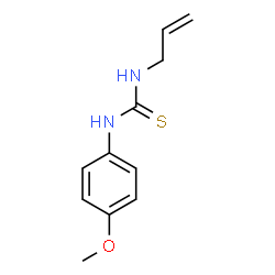 ChemSpider 2D Image | 1-Allyl-3-(4-methoxyphenyl)thiourea | C11H14N2OS