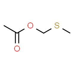ChemSpider 2D Image | (Methylsulfanyl)methyl acetate | C4H8O2S
