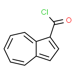 ChemSpider 2D Image | 1-Azulenecarbonyl chloride | C11H7ClO