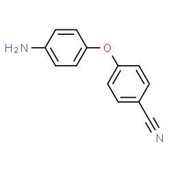 ChemSpider 2D Image | 4-(4-Aminophenoxy)benzonitrile | C13H10N2O