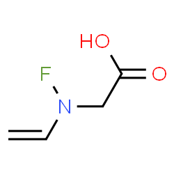 ChemSpider 2D Image | N-Fluoro-N-vinylglycine | C4H6FNO2