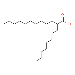 ChemSpider 2D Image | 2-Octyldodecanoic acid | C20H40O2