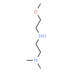 ChemSpider 2D Image | N'-(2-Methoxyethyl)-N,N-dimethyl-1,2-ethanediamine | C7H18N2O