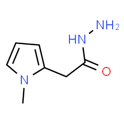 ChemSpider 2D Image | 2-(1-methylpyrrol-2-yl)acetohydrazide | C7H11N3O