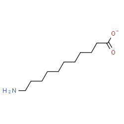 ChemSpider 2D Image | 11-Aminoundecanoate | C11H22NO2
