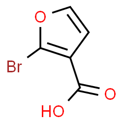 ChemSpider 2D Image | 2-Bromo-3-furoic acid | C5H3BrO3