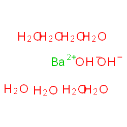 ChemSpider 2D Image | Barium hydroxide octahydrate | H18BaO10