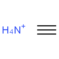 ChemSpider 2D Image | Ethyne, ammonium salt (1:1) | C2H6N