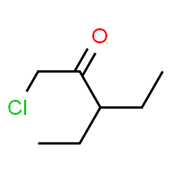 ChemSpider 2D Image | 1-Chloro-3-ethyl-2-pentanone | C7H13ClO
