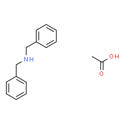 ChemSpider 2D Image | Dibenzylamine acetate | C16H19NO2