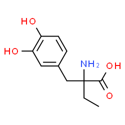 ChemSpider 2D Image | rac α-Ethyl DOPA | C11H15NO4