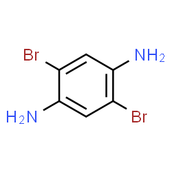 ChemSpider 2D Image | 2,5-Dibromo-1,4-benzenediamine | C6H6Br2N2