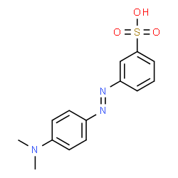 ChemSpider 2D Image | 4-DIMETHYLAMINO-3'-SULFOAZOBENZENE | C14H15N3O3S