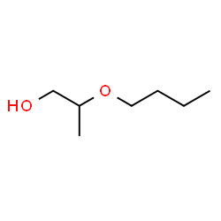 ChemSpider 2D Image | 2-Butoxy-1-propanol | C7H16O2