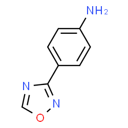 ChemSpider 2D Image | 4-(1,2,4-Oxadiazol-3-yl)aniline | C8H7N3O