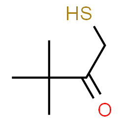 ChemSpider 2D Image | 3,3-Dimethyl-1-sulfanyl-2-butanone | C6H12OS
