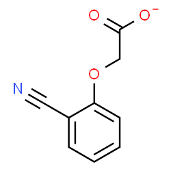 ChemSpider 2D Image | (2-Cyanophenoxy)acetate | C9H6NO3