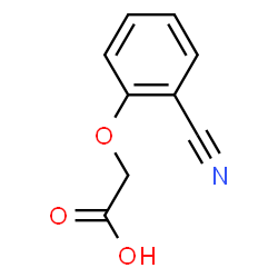 ChemSpider 2D Image | 2-cyanophenoxyacetic acid | C9H7NO3