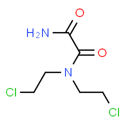 ChemSpider 2D Image | N,N-Bis(2-chloroethyl)ethanediamide | C6H10Cl2N2O2