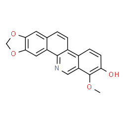 ChemSpider 2D Image | Decarine | C19H13NO4