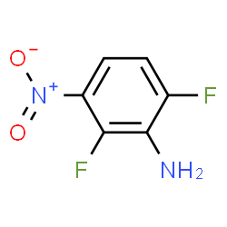ChemSpider 2D Image | 2,6-Difluoro-3-nitroaniline | C6H4F2N2O2