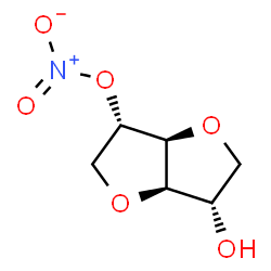 ChemSpider 2D Image | 1,4:3,6-Dianhydro-2-O-nitro-L-iditol | C6H9NO6