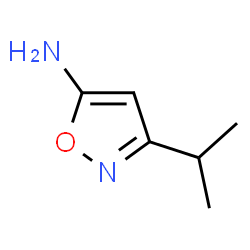 ChemSpider 2D Image | 3-isopropylisoxazol-5-amine | C6H10N2O