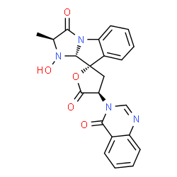 ChemSpider 2D Image | Tryptoquivaline H | C22H18N4O5