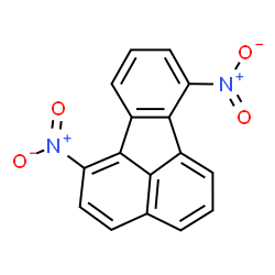 ChemSpider 2D Image | 1,7-Dinitrofluoranthene | C16H8N2O4