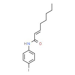 ChemSpider 2D Image | (2E)-N-(4-Iodophenyl)-2-octenamide | C14H18INO