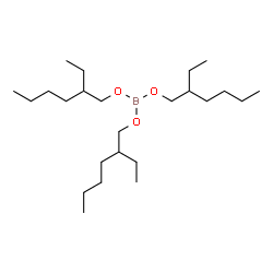 ChemSpider 2D Image | Tris(2-ethylhexyl) borate | C24H51BO3