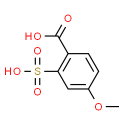 ChemSpider 2D Image | 4-Methoxy-2-sulfobenzoic acid | C8H8O6S