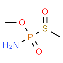 ChemSpider 2D Image | (amino-methylsulfinyl-phosphoryl)oxymethane | C2H8NO3PS