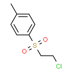 ChemSpider 2D Image | Sulfone, 2-chloroethyl p-tolyl | C9H11ClO2S