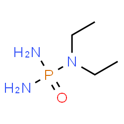 ChemSpider 2D Image | N,N-Diethylphosphoric triamide | C4H14N3OP