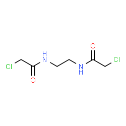 ChemSpider 2D Image | Bischloroacetylethylinediamine | C6H10Cl2N2O2