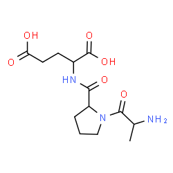 ChemSpider 2D Image | Ala-Pro-Glu | C13H21N3O6