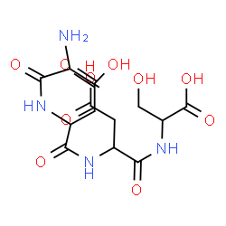 ChemSpider 2D Image | ala-asp-asp-ser | C14H22N4O10