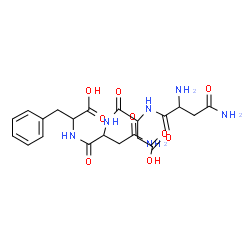 ChemSpider 2D Image | asn-asp-asn-phe | C21H28N6O9