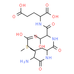 ChemSpider 2D Image | glu-met-thr-glu | C19H32N4O10S