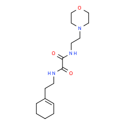 ChemSpider 2D Image | N-[2-(1-Cyclohexen-1-yl)ethyl]-N'-[2-(4-morpholinyl)ethyl]ethanediamide | C16H27N3O3