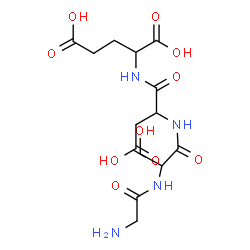 ChemSpider 2D Image | gly-ser-asp-glu | C14H22N4O10