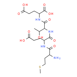 ChemSpider 2D Image | met-glu-thr-glu | C19H32N4O10S