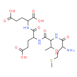 ChemSpider 2D Image | met-thr-glu-glu | C19H32N4O10S