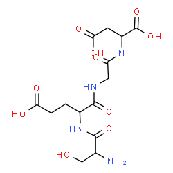 ChemSpider 2D Image | ser-glu-gly-asp | C14H22N4O10