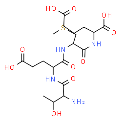 ChemSpider 2D Image | thr-glu-glu-met | C19H32N4O10S