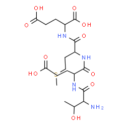 ChemSpider 2D Image | thr-glu-met-glu | C19H32N4O10S